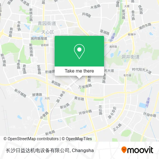 长沙日益达机电设备有限公司 map