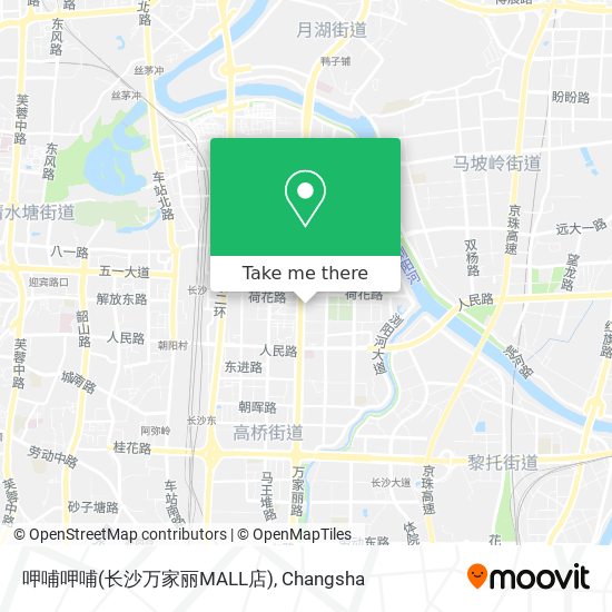 呷哺呷哺(长沙万家丽MALL店) map