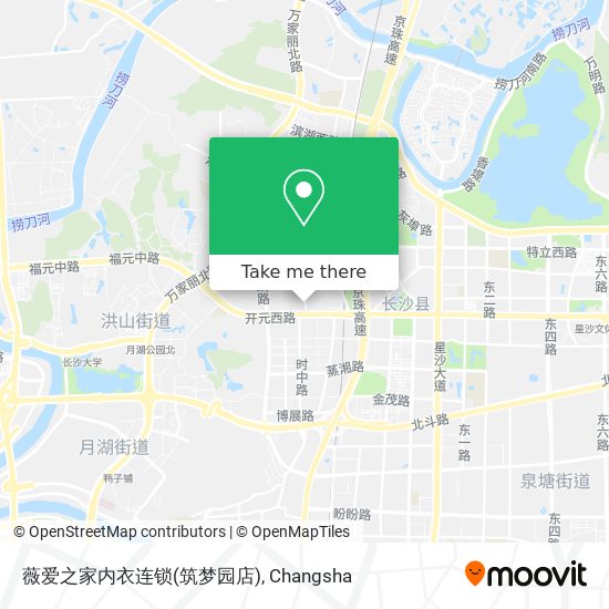 薇爱之家内衣连锁(筑梦园店) map