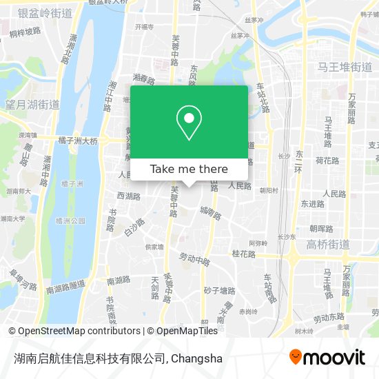 湖南启航佳信息科技有限公司 map