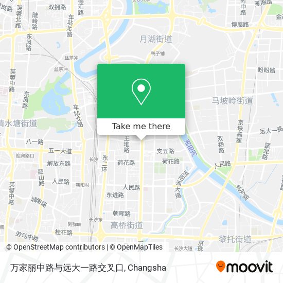 万家丽中路与远大一路交叉口 map