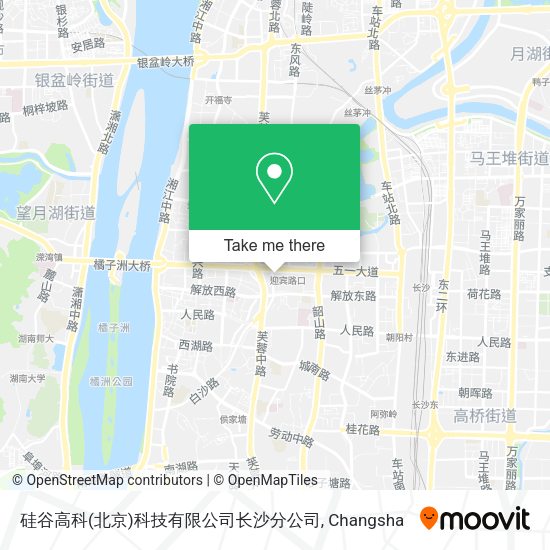 硅谷高科(北京)科技有限公司长沙分公司 map