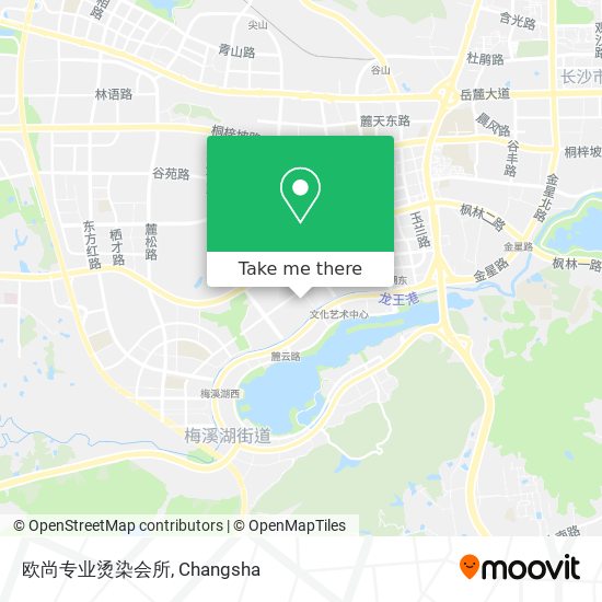 欧尚专业烫染会所 map