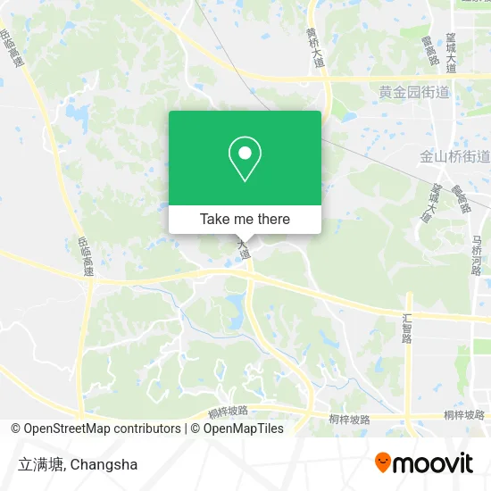 立满塘 map