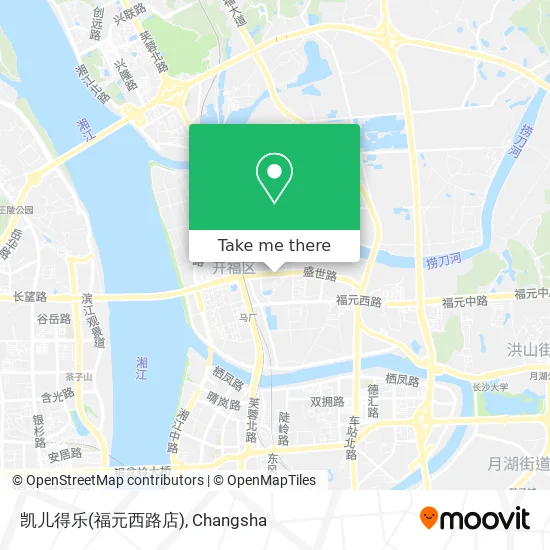凯儿得乐(福元西路店) map