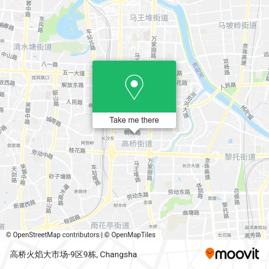 高桥火焰大市场-9区9栋 map