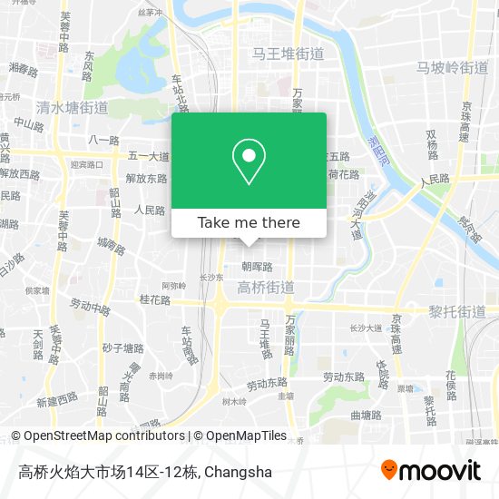 高桥火焰大市场14区-12栋 map