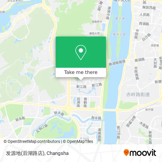 发源地(后湖路店) map