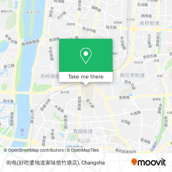 街电(好吃婆地道家味馆竹塘店) map