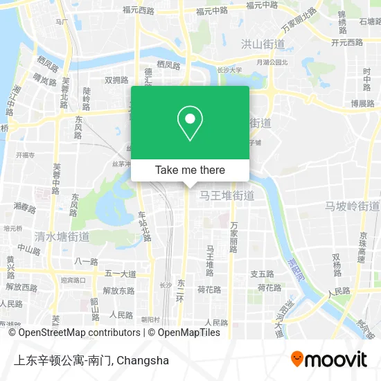 上东辛顿公寓-南门 map