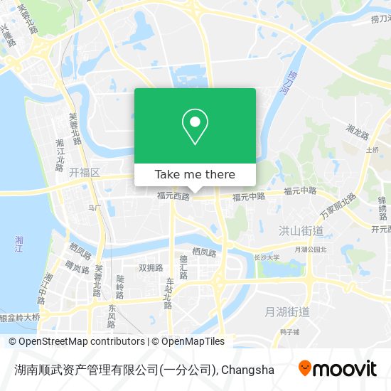 湖南顺武资产管理有限公司(一分公司) map