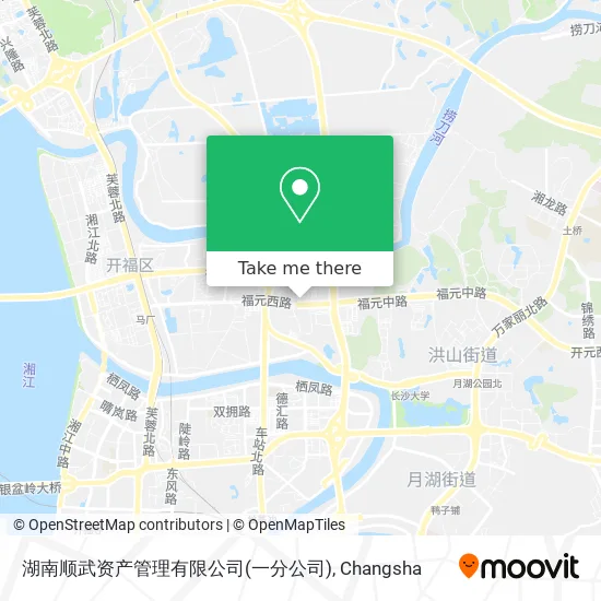 湖南顺武资产管理有限公司(一分公司) map