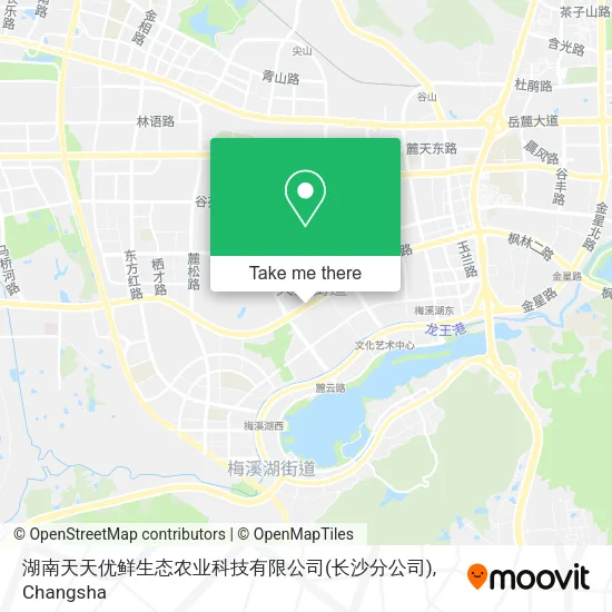 湖南天天优鲜生态农业科技有限公司(长沙分公司) map