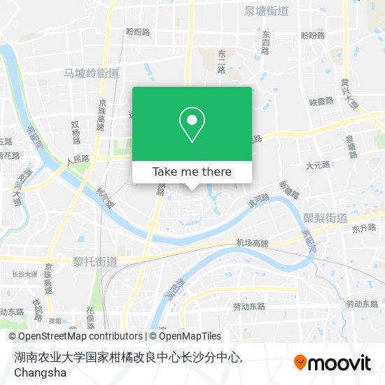 湖南农业大学国家柑橘改良中心长沙分中心 map