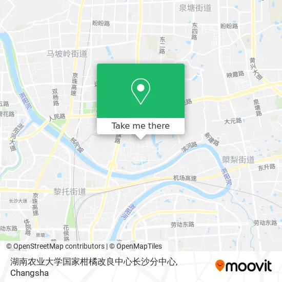 湖南农业大学国家柑橘改良中心长沙分中心 map