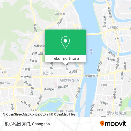 银杉雅园-东门 map