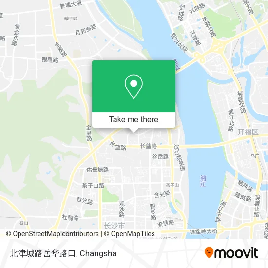 北津城路岳华路口 map