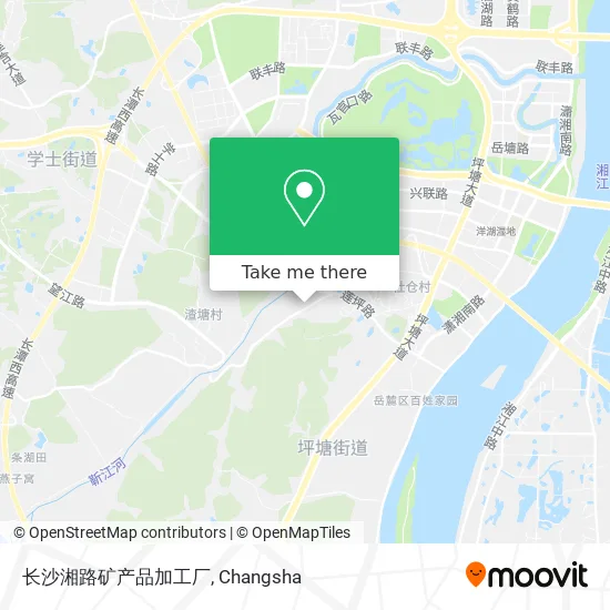 长沙湘路矿产品加工厂 map