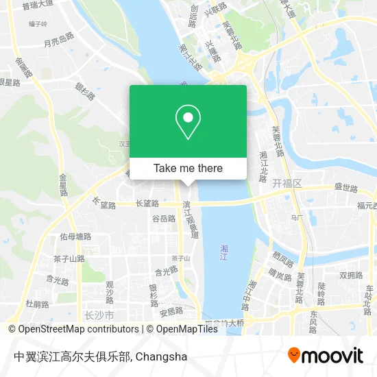 中翼滨江高尔夫俱乐部 map