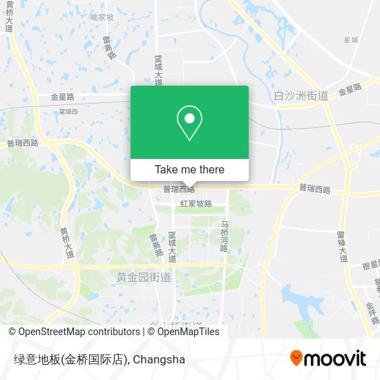 绿意地板(金桥国际店) map