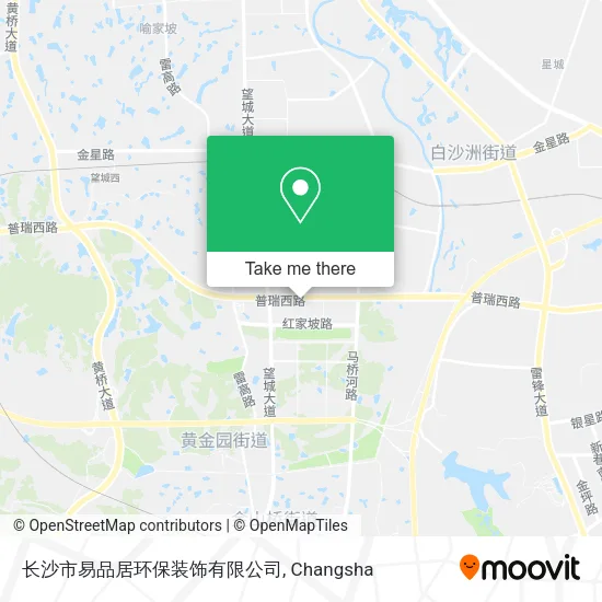 长沙市易品居环保装饰有限公司 map