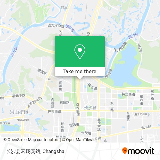 长沙县宏珑宾馆 map
