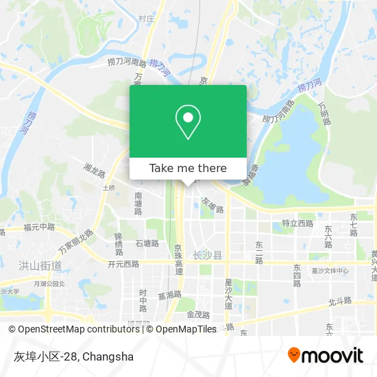灰埠小区-28 map