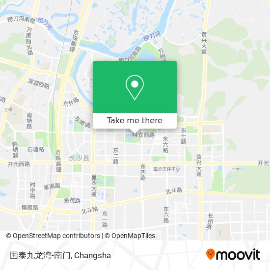 国泰九龙湾-南门 map
