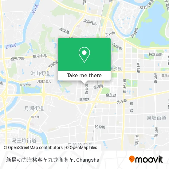 新晨动力海格客车九龙商务车 map