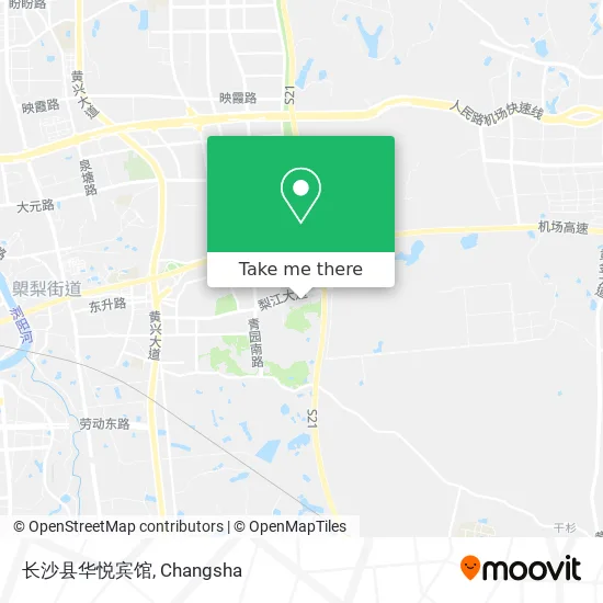 长沙县华悦宾馆 map
