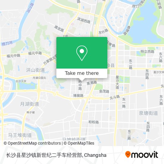 长沙县星沙镇新世纪二手车经营部 map