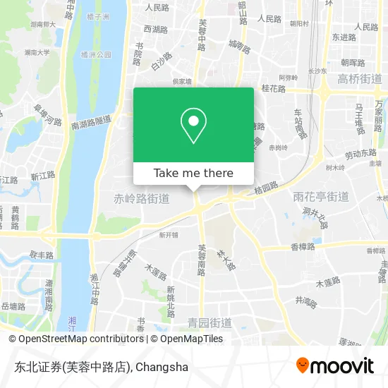东北证券(芙蓉中路店) map