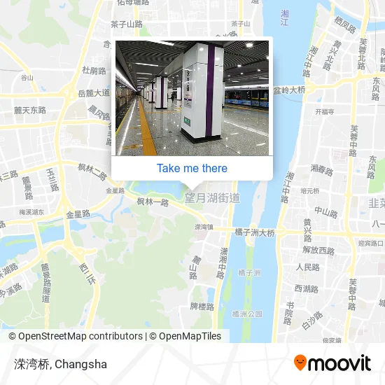 溁湾桥 map