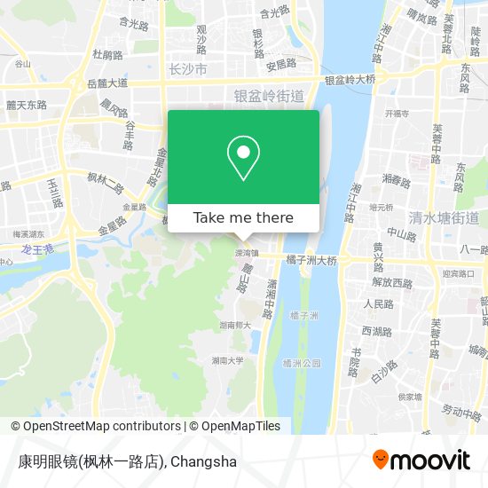 康明眼镜(枫林一路店) map
