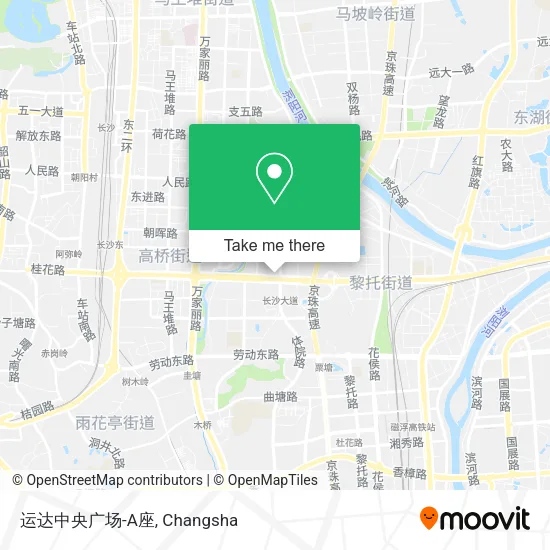 运达中央广场-A座 map
