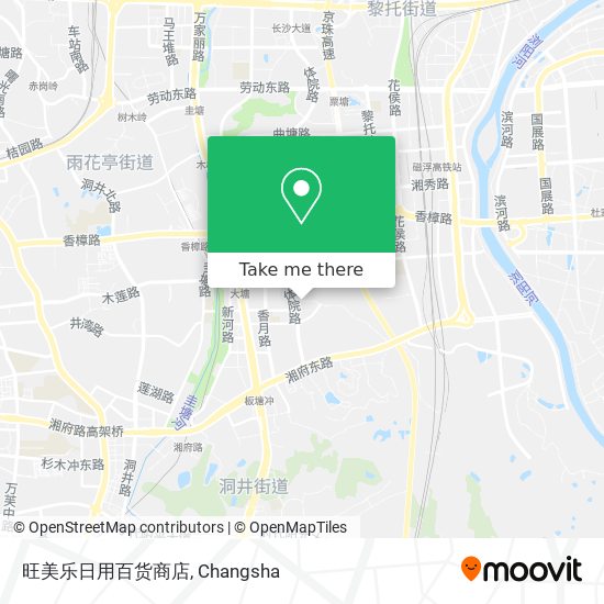 旺美乐日用百货商店 map
