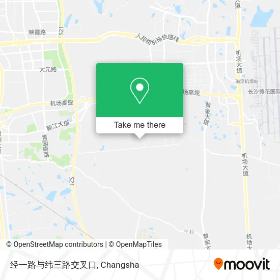 经一路与纬三路交叉口 map