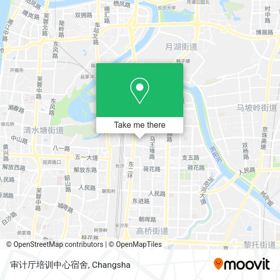 审计厅培训中心宿舍 map
