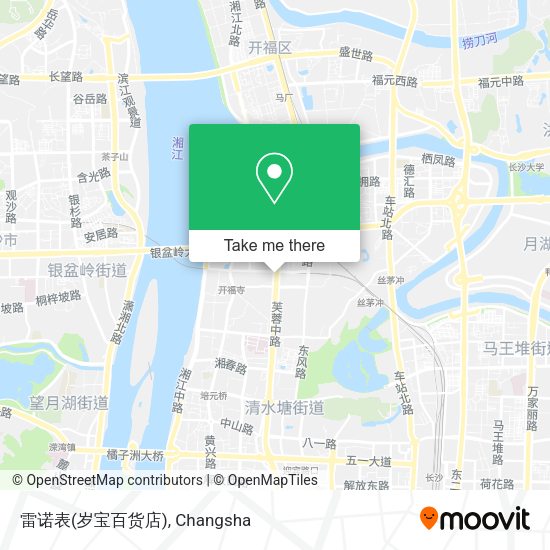 雷诺表(岁宝百货店) map