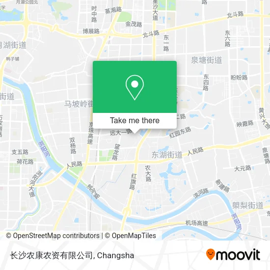 长沙农康农资有限公司 map