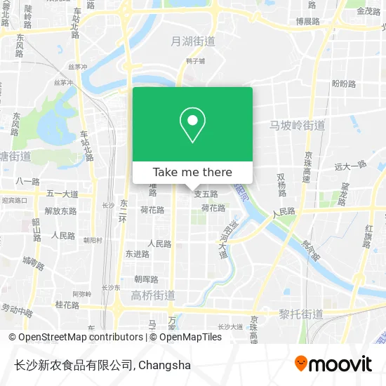 长沙新农食品有限公司 map