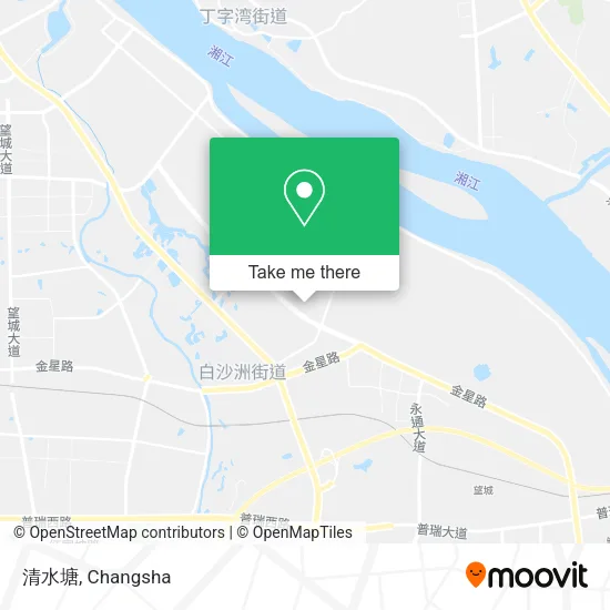 清水塘 map