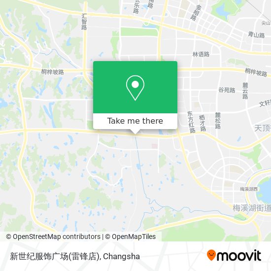 新世纪服饰广场(雷锋店) map