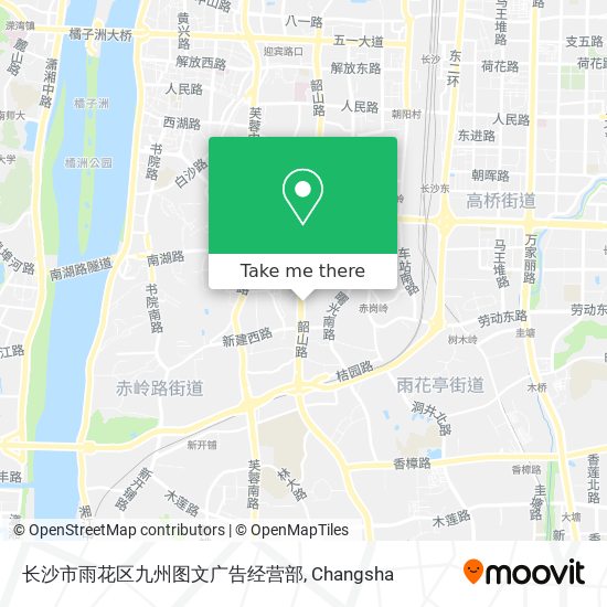 长沙市雨花区九州图文广告经营部 map