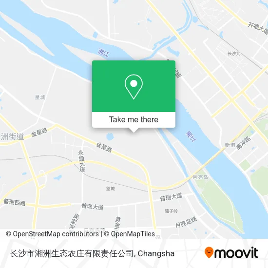长沙市湘洲生态农庄有限责任公司 map