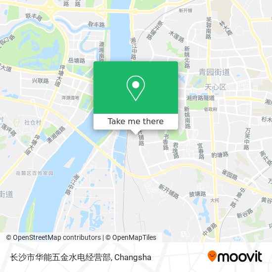 长沙市华能五金水电经营部 map
