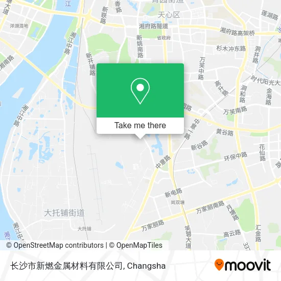 长沙市新燃金属材料有限公司 map