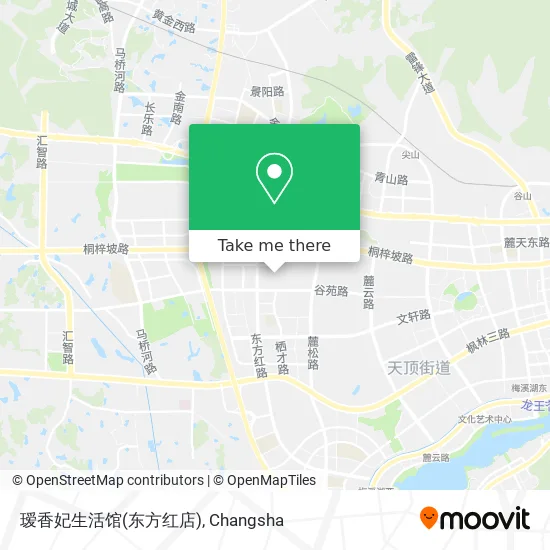 瑷香妃生活馆(东方红店) map