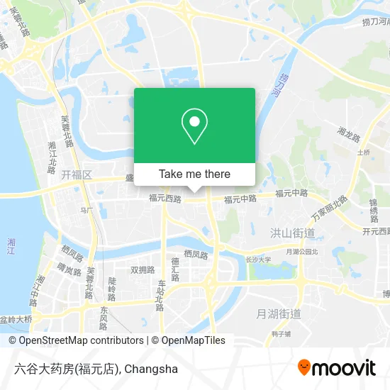 六谷大药房(福元店) map