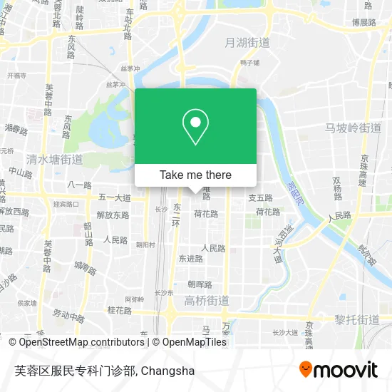 芙蓉区服民专科门诊部 map